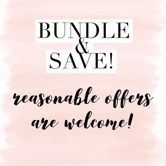 Bundle and Save! Open to all reasonable offers!